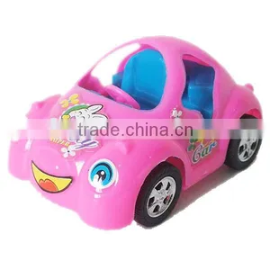 Good Quality Cartoon Mini Plastic Pull Back Car thumbnail-1