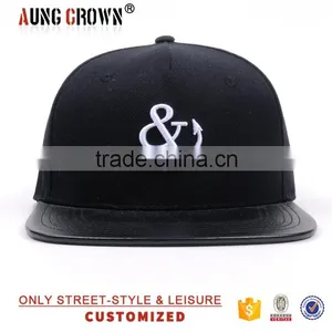 Custom Leather Brims Snapback Manufacturer in China Design Snapback thumbnail-2