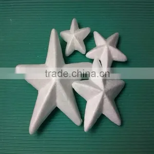 YIWU YIPAI120mm White Polyfoam Solid Five--pointed Star thumbnail-5