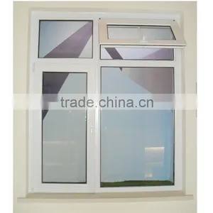 Thermal Break Heat Insulation Aluminum Double Glazed White Color Window thumbnail-2