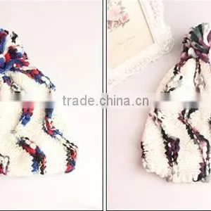 Factory Price Novelty Korean Style Knitted Hat With Beard thumbnail-5