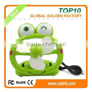 Popular Animal Usb Fan Mini Frog Cool Fan for Summer thumbnail-3