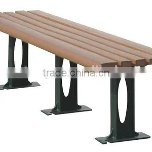 Wood Dining Bench Anti-fading Composite Wood Patio Benches Outdoor Wood Couch thumbnail-3