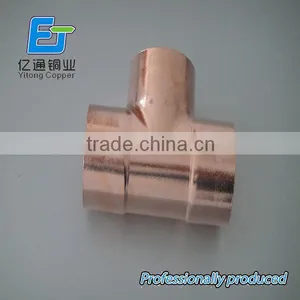 Copper Tee Equal Tee Reducing Tee thumbnail-2