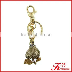 Kingman Top Level Hot Sell Fancy pu Baseball Keychain thumbnail-1