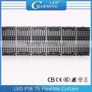 2016 Indoor Led P18.75 Curtain Screen/Wholesale Pioneer dj Screen/wedding Stage Backdrop Light Display thumbnail-6