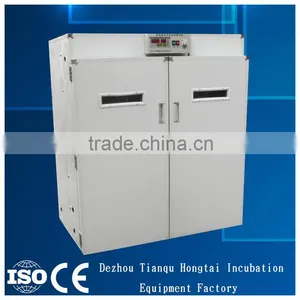 HTC-9 1320 Chicken Eggs CE Approved Full Automatic Chicken Egg Incubator for Sale thumbnail-2