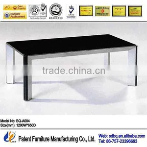 BQ-A004 Black Glass Tea Table Chinese Tea Table thumbnail-1