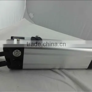 GEB Rechargeable Long Circle Life Li-ion 36v 10Ah Silver Fish Battery Pack for Electric Bike thumbnail-3