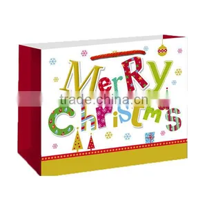 String Handle Decoration Handmade Paper Bag for Christmas thumbnail-1