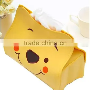 Personalized Wedding Leather pu Napkins Box Napkins Holder Paper Case thumbnail-1