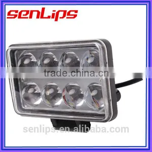 Super Bright 24W 4D Lens Led Headlight Driving Light for Trucks Snowmobile Motorcycle Special Vehicles thumbnail-4