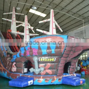 Outdoor Commercial Giant Inflatable Pirate Slide Made in China Inflatable Factory for Adventure Sports Activities thumbnail-2