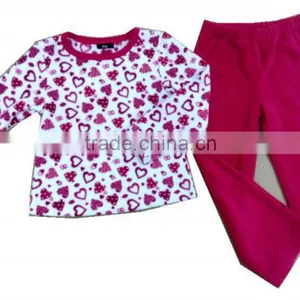 Printed Polar Fleece Pajamas thumbnail-1