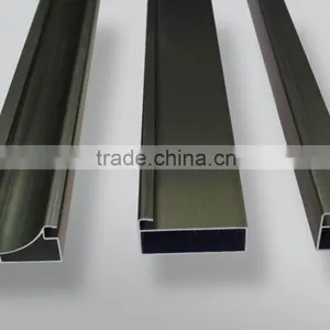 6063T5/6061T6 Aluminum Glass Curtain Wall Frame Extrusion With Anodized Silver thumbnail-5