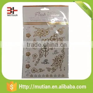 2015 MOST POPULAR GOLDEN TATTOO STICKER thumbnail-3