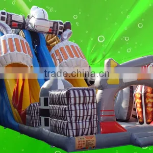 2016 New Design China Robot Giant Inflatable Slide thumbnail-1