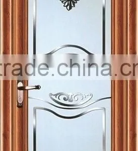 Commercial Aluminum Photo Frame Glass Door Toilet Glass Door Size thumbnail-1
