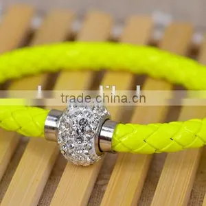 Fashion Woven Diamond Bracelet thumbnail-2