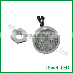 Amusement Rides Led Pixel Light Dc24v 60MM RGB Flatcap thumbnail-1