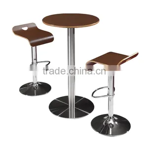 Italy Two Places Modern Coffee Shop Round Tables and Chairs thumbnail-1