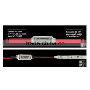 12V RF Wireless Remote Switch Controller Dimmer for Mini LED Strip Light New EVM thumbnail-4
