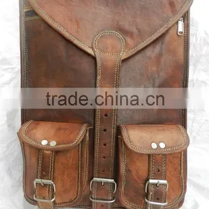 Hand Made Real Leather Cross Body Shoulder Unisex Messenger Bag's thumbnail-6