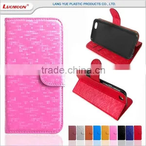 Glitter pu Leather Diamond Pattern Luxury Leather Flip Cover Wallet Case for Coolpad Note 3 Modena E501 thumbnail-1