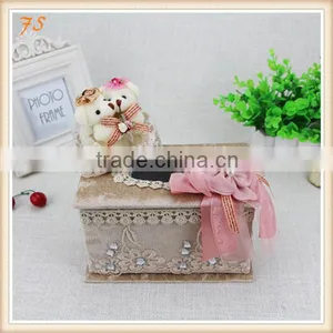 Beautiful Velvet Box Tissue thumbnail-3