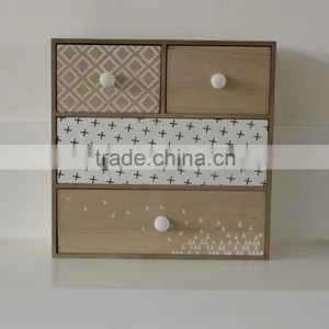 Mini Wood Chest of Drawers thumbnail-2