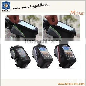 Cycling Bike Bag Front Tube for Cell Phone 4.8" 4.2" thumbnail-1