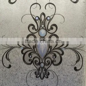 High Quality Iuxury Vinyl Wallpaper for Project Whith Beautiful Design thumbnail-1