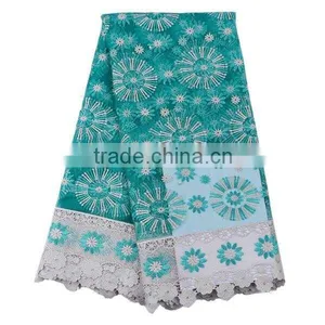 2016 Haniye Wholesale Nigerian Lace Tulle Lace Fabric African French Net Lace for Wedding/NYN91 thumbnail-4