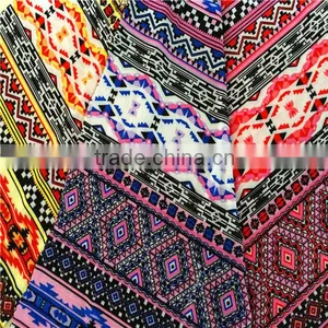 100% Polyester FDY Printed Knitting Fabric thumbnail-1