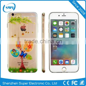 Hard TPU Colourful Flashlight 3D LOGO Mobile Phone Case For Apple IPhone 6 6s 6plus Phone Shell thumbnail-2