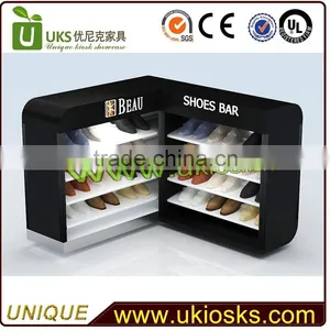 L Shape Shoe Kiosk&shoe Display Showcase thumbnail-1