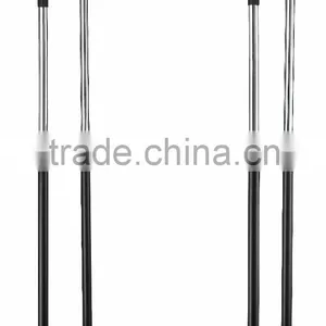 Double Bar Expandable Chrome Garment Rack Clothes Hanging Stand thumbnail-1