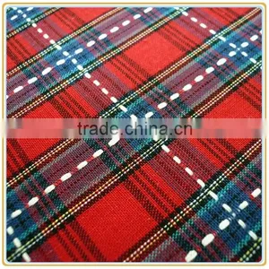 65%poly 35%cotton 21s Dobby Yarn Dyed Fabric thumbnail-1
