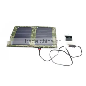 New Products 2016 Solar Energy Product Universal Solar Panels 10w 6000mah Mobile Solar Power Bank Charger thumbnail-2