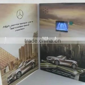 2016 Hot Selling 4.3inch Invitation Video Brochure Lcd Video Screen Brochure for Gifts thumbnail-4