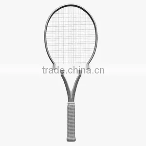 Tennis Racquet 27-inch With 58 to 63lbs String Tension, Made of Graphite thumbnail-1