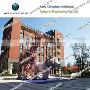 Inflatable Simulation Giraffe Animal for Advertising thumbnail-1