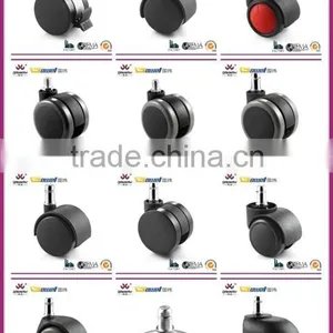 Top- Plate Flat Office Chair Casters DWG-M002 thumbnail-6
