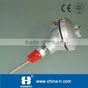 HUAKUI Thermocouple Thermowell Pt100 Temperature Sensor With Thermowell thumbnail-6