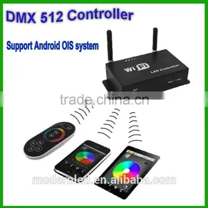RF Remote Wifi Controll Android and Ois System LED RGB Wifi DMX 512 Controller thumbnail-1