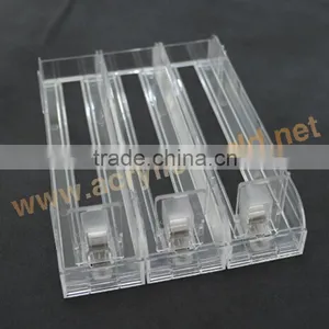 Cigarette Pack Pusher Shelf Kit Includes Slides/ Frame Shelf With Fixed Width Pushers thumbnail-2