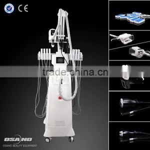12pads Lipo Laser Diode Multipolar Rf Vacuum Roller Rf Ultrasonic Cavitation Spa thumbnail-1