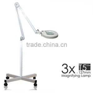 Floor Lamp With Magnifer/ Magnifying Lamp / Vertical Light on Magnifier thumbnail-1