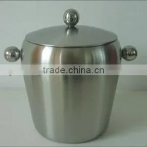 1.0L Stainless Steel Wine Cooler With Lid thumbnail-1