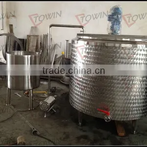 Industrial Custom Stainless Steel Mixing Tank With Scrapers thumbnail-6